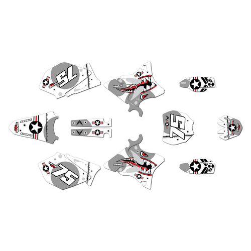 Graphics Kit for Yamaha YZ125 (2008-2014) Predator Series