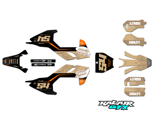 Graphics Kit for Husqvarna TC50 (2017-23) Fatality Series