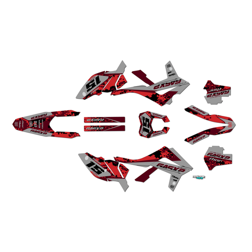 Graphics Kit for GASGAS EC125 (2012-2017) Cloaked Series