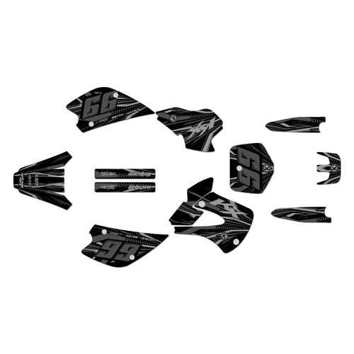 Graphics Kit for Kawasaki KX 80 (1998-2004) Prime Series