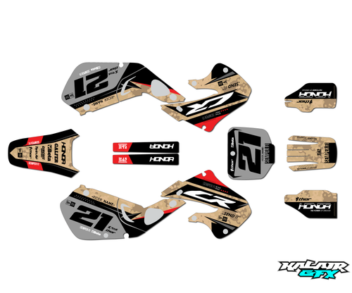 Graphics Kit for Honda CR250 (1997-1999) Semperfi Series