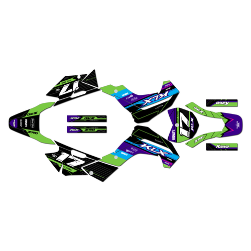 Graphics Kit for Kawasaki KLX140 (2008-2018) Axis Series