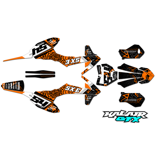 Graphics Kit for Ktm ELECTRIC MINI SX-E3 (2020-2023) Cyrus Series