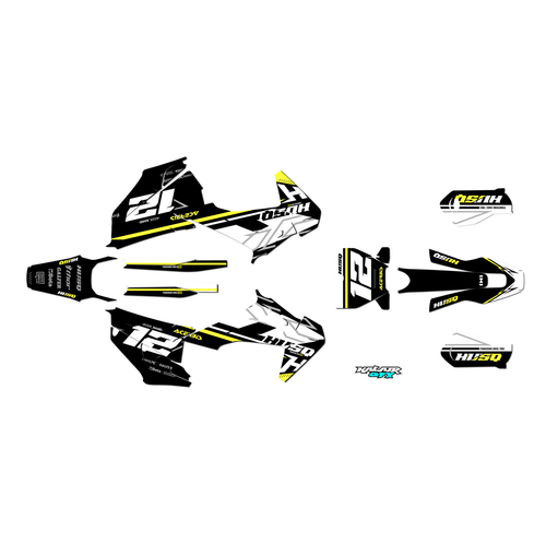 Graphics Kit for Husqvarna TC125 (2019-2022) Serenity Series