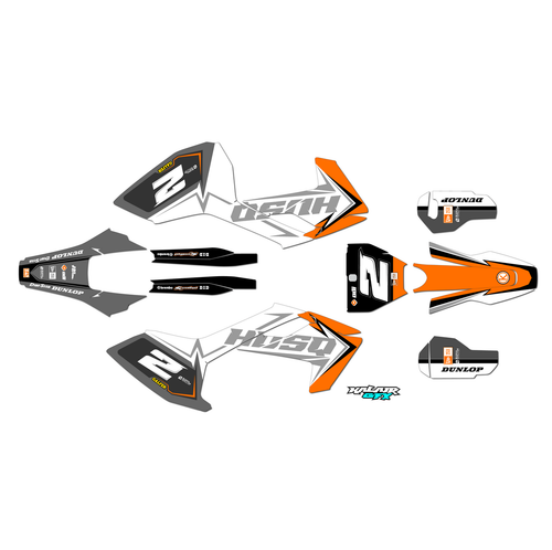 Graphics Kit for Husqvarna TC250 (2017-2018) Razor Series