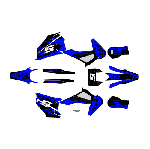 Graphics Kit for Husqvarna TE150 (2020-2023) Night-city Series