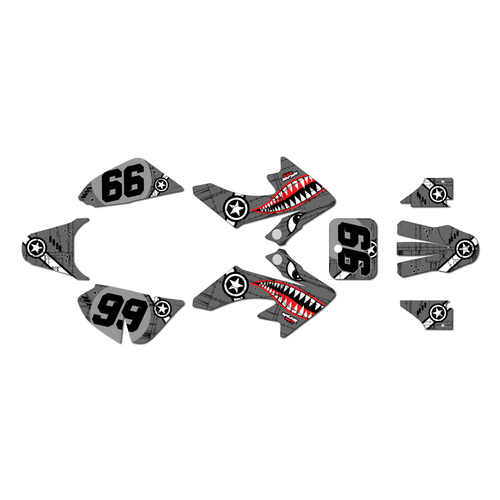 Graphics Kit for Honda CRF50 (2013+) Predator Series