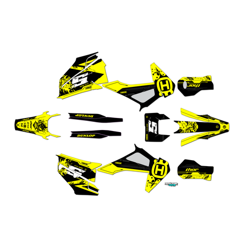 Graphics Kit for Husqvarna FE501 (2020-2023) Night-city Series