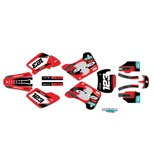 Graphics Kit for Gasgas EC200 (1996-2001) Rugged Series