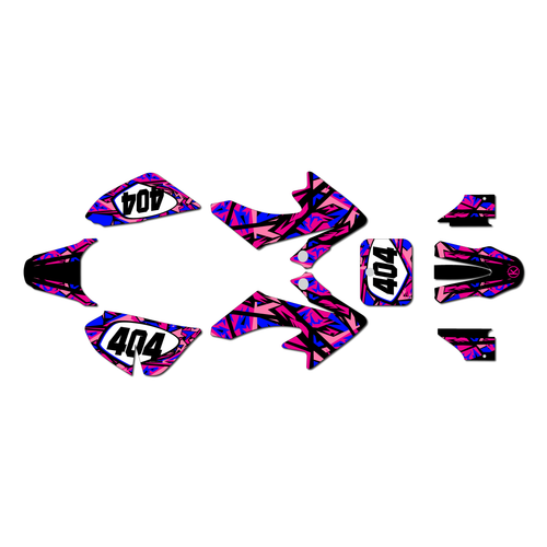 Graphics Kit for Honda CRF50 (2013+) Shatter Series