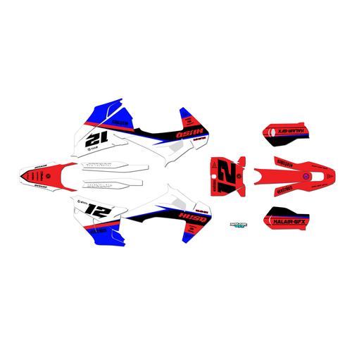 Graphics Kit for Husqvarna FC250 (2019-2022) Vendetta Series