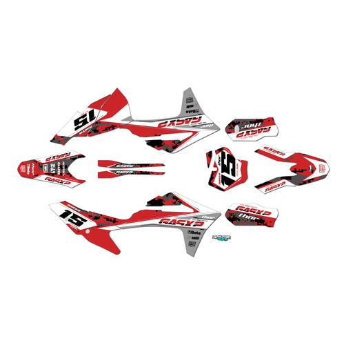 Graphics Kit for Gasgas EX350F (2021-2023) Cloaked Series