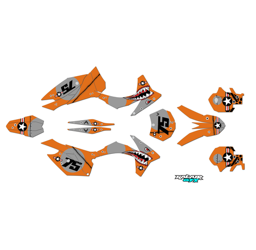Graphics Kit for Ktm 150 XC (2012) Predator Series