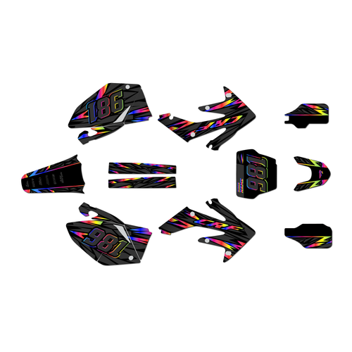 Graphics Kit for Honda CRF250R (2004-2005) Twitch Series