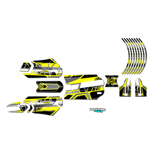 Graphics Kit for Stacyc 16EBRUSHLESS (All Years) Swift Series