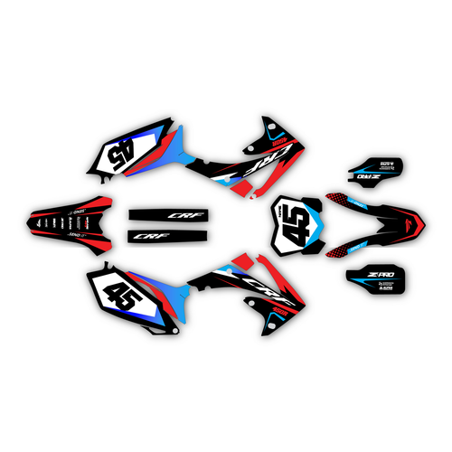 Graphics Kit for Honda CRF450R (2009-2012) Division Series
