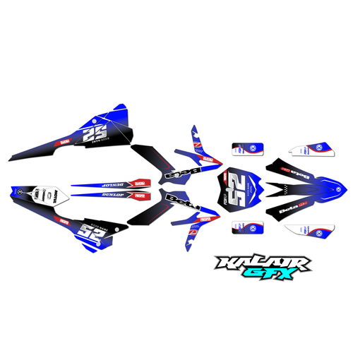 Graphics Kit for Beta XTRAINER300 (2020 2021 2022) Ominous Series