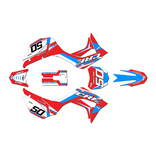 Graphics Kit for Honda CRF110F (2019-2024) Evo Series