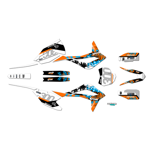 Graphics Kit for Kayo K6EFI250 (2021+) Surfs-up Series