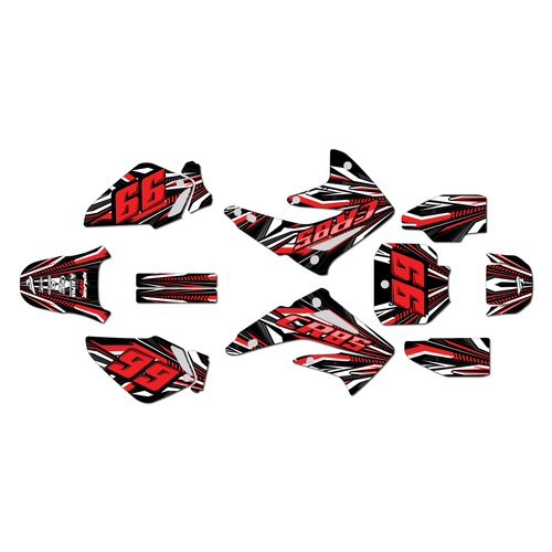 Graphics Kit for Honda CR85 (2003-2014) Prime Series