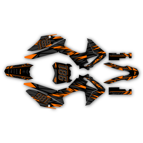 Graphics Kit for Honda CRF125F (2013-2018) Twitch Series