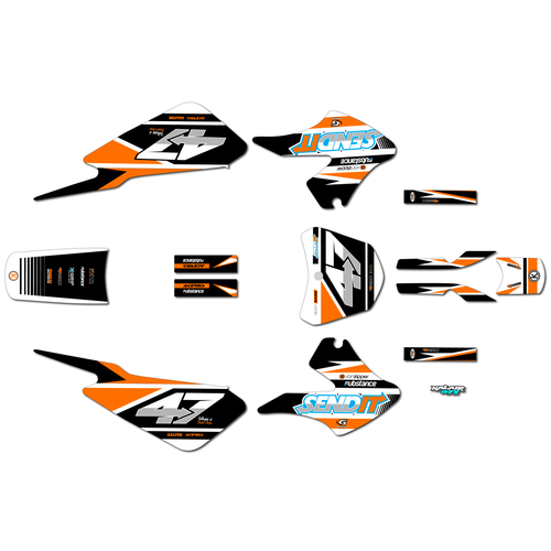 Graphics Kit for Kayo KMB60 (2022-2023) Fresh Series