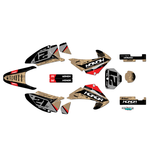 Graphics Kit for Honda CRF150F (2003-2007) Semperfi Series