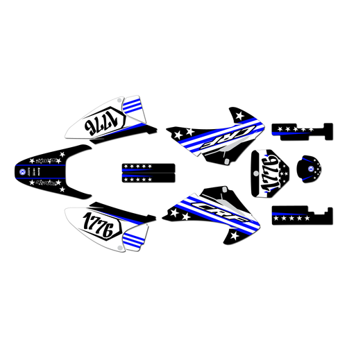 Graphics Kit for Honda CRF150F (2003-2007) Usa Series