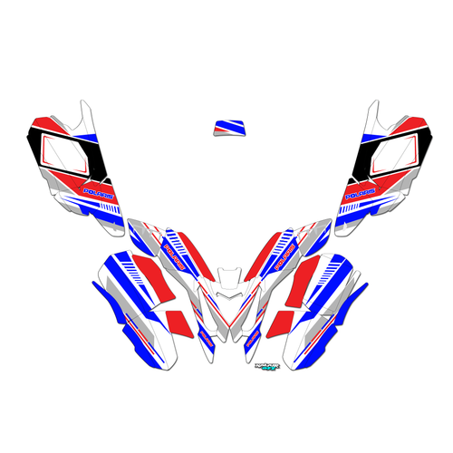 Graphics Kit for Polaris OUTLAW50 (2004-2007) Razor Series