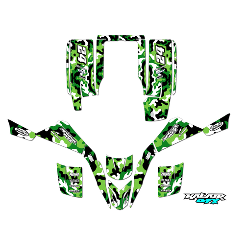 Graphics Kit for Yamaha YFS200 (2003-2006) Invasion Series