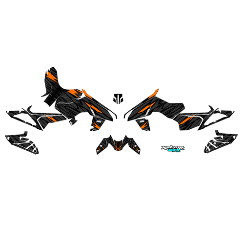 Graphics Kit for Ktm DUKE 390 (2024) Twitch Series