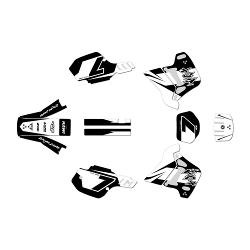 Graphics Kit for Kawasaki KDX200 (1991-1994) Legend Series