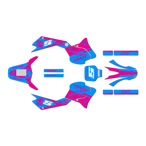 Graphics Kit for Yamaha TTR225 (1999-2004) Night-city Series