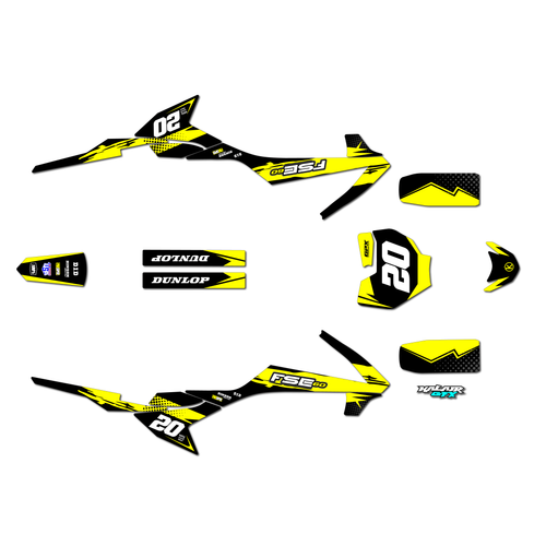 Graphics Kit for GPX FSE60 (All Years) Spear Series