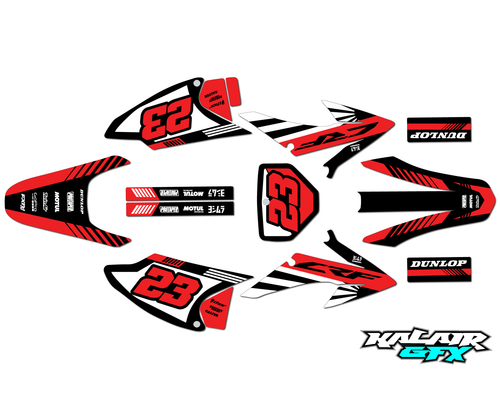 Graphics Kit for Honda CRF150F (2008-2014) Fh Series