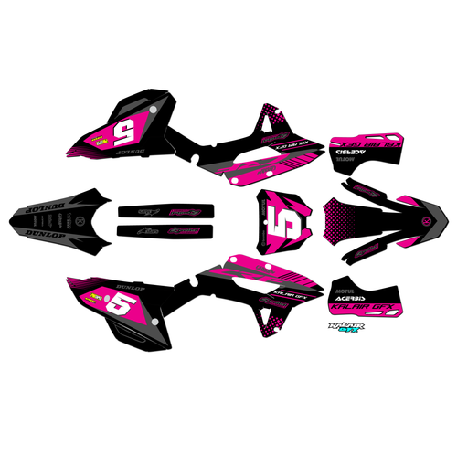 Graphics Kit for Honda CRF250RX (2022-2024) Turbo Series