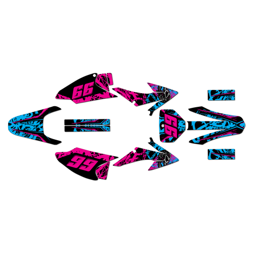 Graphics Kit for Honda CRF150F (2008-2014) Revolt Series