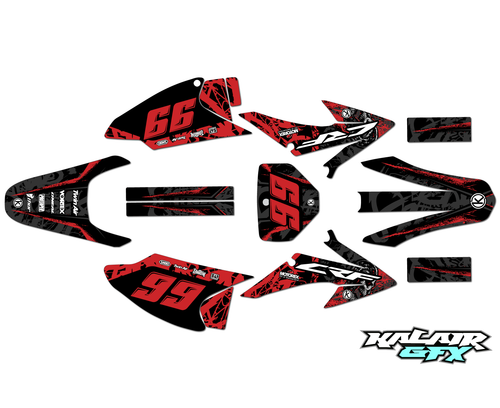 Graphics Kit for Honda CRF230F (2008-2014) Revolt Series