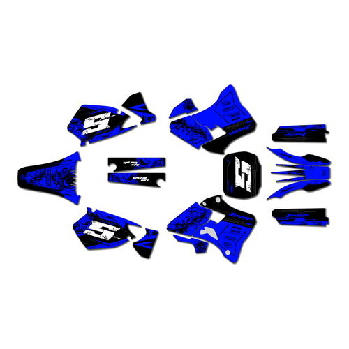 Graphics Kit for Yamaha YZ125 (1996-2001) Night-city Series