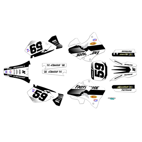Graphics Kit for Yamaha YZ250 (1996-2001) Swift Series