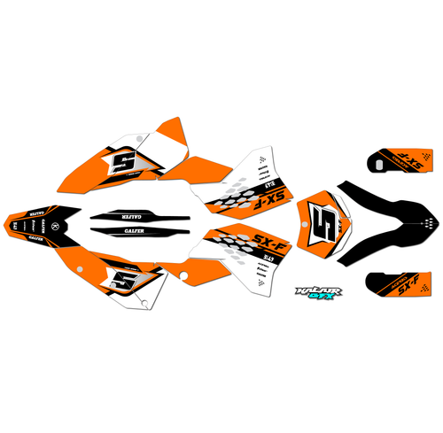 Graphics Kit for Ktm 250SX (2007) Venom Series