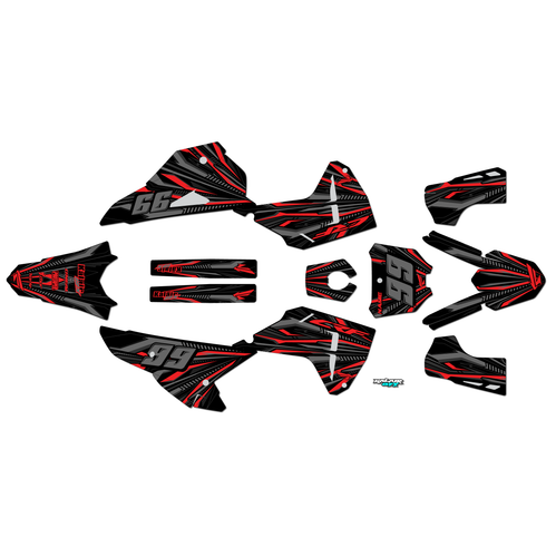Graphics Kit for Honda CRF450RWE (2025) Prime Series