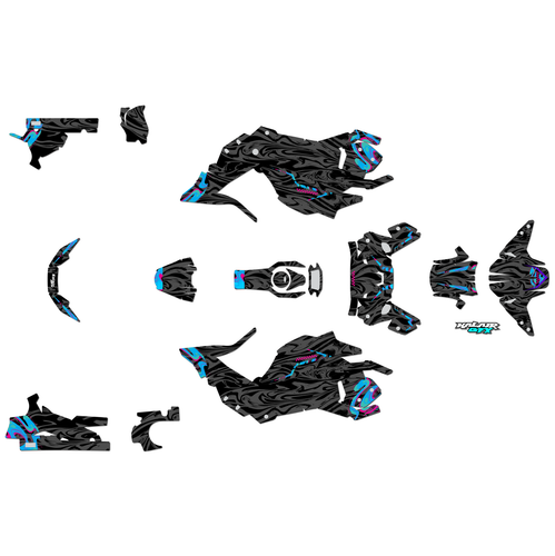 Graphics Kit for Honda GROM MSX 125 (2017-2020) Acid Series