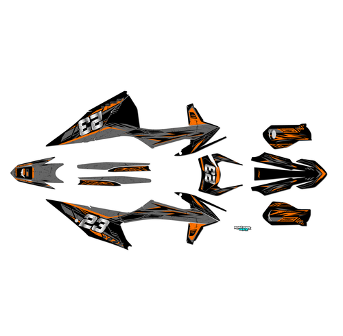 Graphics Kit for Ktm 500EXC-F (2020-2023) Guard Series