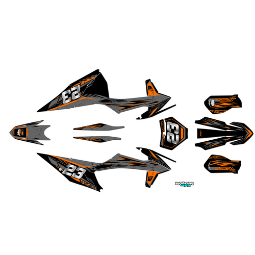 Graphics Kit for Ktm 300XC (2019-2022) Guard Series