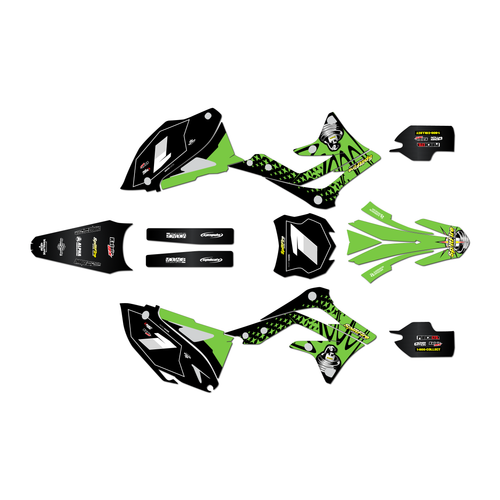 Graphics Kit for Kawasaki KX450F (2013-2015) Lancaster Series
