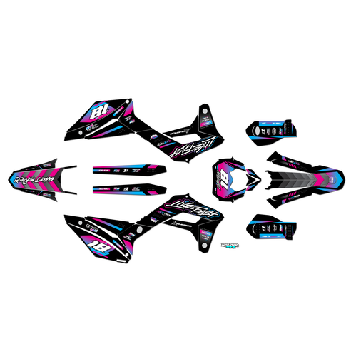 Graphics Kit for Sherco 300SEF-R (2017-2024) Rebel Series