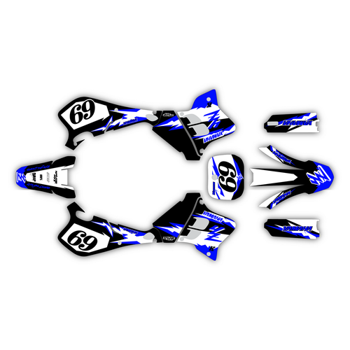Graphics Kit for Yamaha YZ125 (1993-1995) Vintage Series