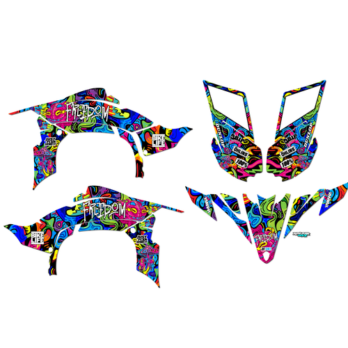 Graphics Kit for Yamaha YFZ450 (2009-2013) Vandal Series