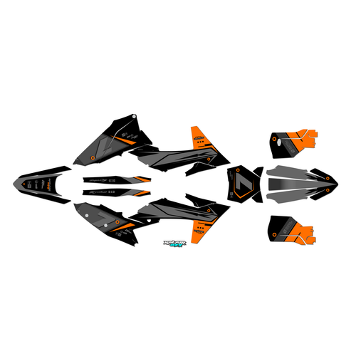 Graphics Kit for Ktm 125XC (2023) Bash Series